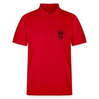 KING OF THE EARTH Polo Shirt "Karla" SlimFit - Farbe rot